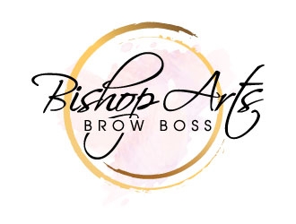 Bishop Arts Brow Boss logo design by J0s3Ph