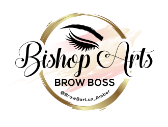 Bishop Arts Brow Boss logo design by kopipanas