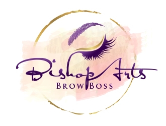 Bishop Arts Brow Boss logo design by avatar