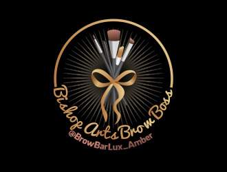 Bishop Arts Brow Boss logo design by serprimero