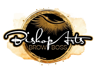 Bishop Arts Brow Boss logo design by aRBy