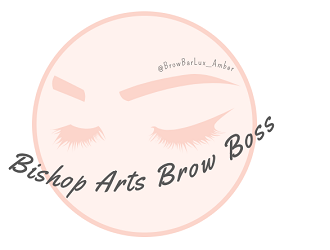Bishop Arts Brow Boss logo design by StartFromScratch