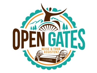 Open Gates logo design by REDCROW