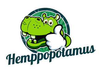 Hemppopotamus logo design by coco