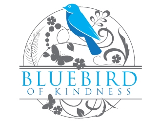 Bluebird of Kindness  logo design by Dakouten