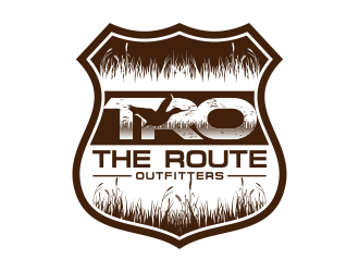 The Route Outfitters  logo design by kopipanas