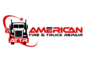 American Tire & Truck Repair logo design by aRBy