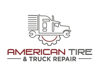 American Tire & Truck Repair logo design by adwebicon