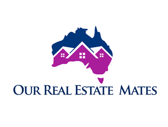 Our Real Estate Mates logo design by kunejo