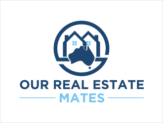 Our Real Estate Mates logo design by bunda_shaquilla
