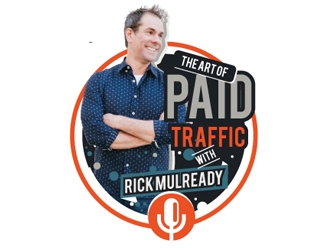 The Art of Paid Traffic with Rick Mulready logo design by gogo