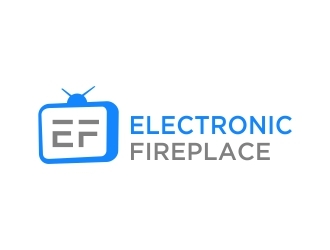 Electronic Fireplace logo design by dibyo