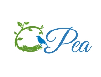 Pea logo design by ElonStark