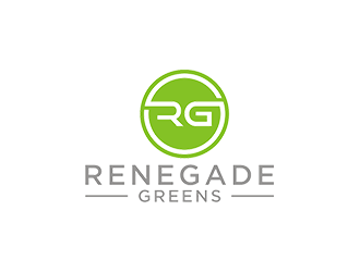 Renegade Greens logo design by checx