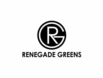 Renegade Greens logo design by giphone