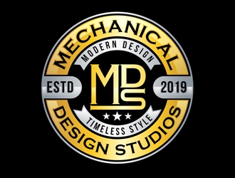 Mechanical Design Studios logo design by DreamLogoDesign