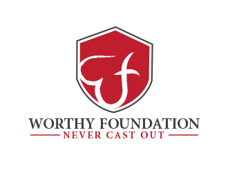 Worthy Foundation: Never Cast Out logo design by BeDesign