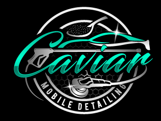 Caviar Mobile Detailing logo design by THOR_