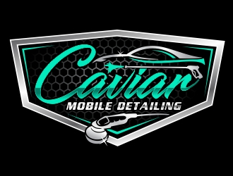 Caviar Mobile Detailing logo design by ruki