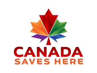 Canada Saves Here logo design by jaize