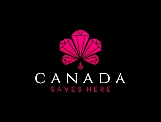 Canada Saves Here logo design by MRANTASI