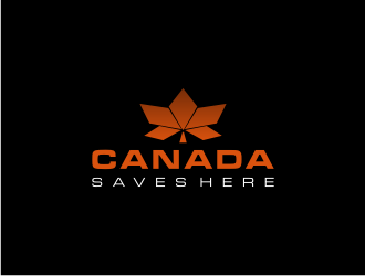Canada Saves Here logo design by LOVECTOR