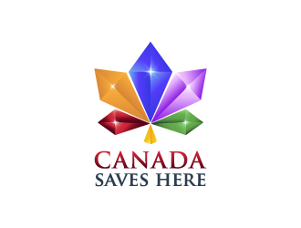 Canada Saves Here logo design by shadowfax