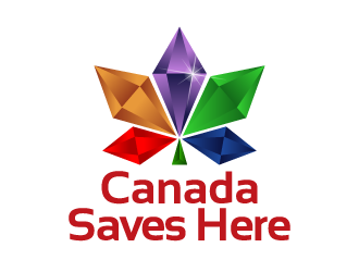 Canada Saves Here logo design by akilis13