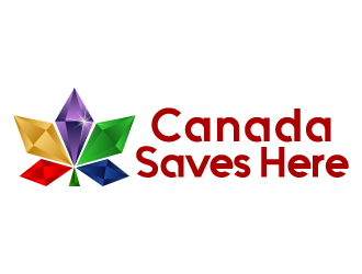 Canada Saves Here logo design by akilis13