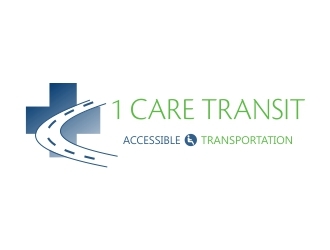 1 Care Transit logo design by nort