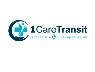 1 Care Transit logo design by Marianne
