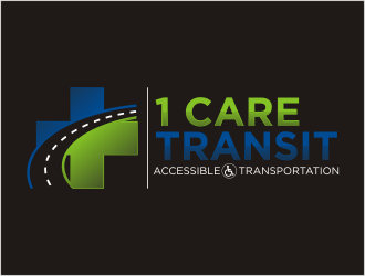 1 Care Transit logo design by bunda_shaquilla