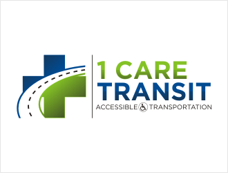1 Care Transit logo design by bunda_shaquilla