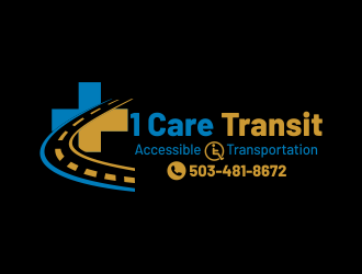 1 Care Transit logo design by done