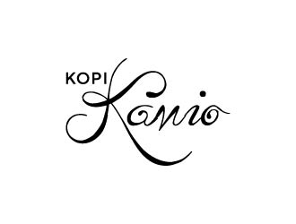 Kopi Kamio logo design by maserik