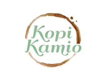 Kopi Kamio logo design by Roma