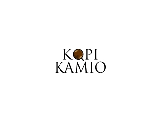 Kopi Kamio logo design by rahimtampubolon