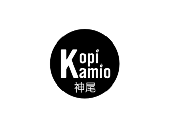 Kopi Kamio logo design by sheilavalencia