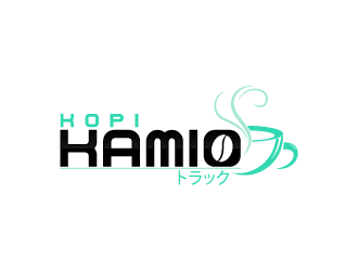 Kopi Kamio logo design by fastsev