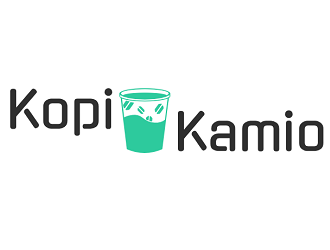 Kopi Kamio logo design by StartFromScratch