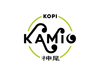 Kopi Kamio logo design by Mbezz
