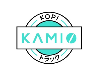 Kopi Kamio logo design by harrysvellas