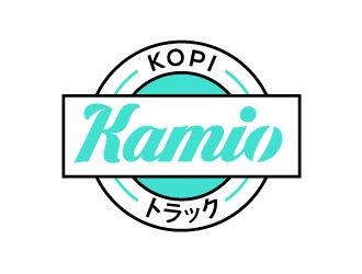 Kopi Kamio logo design by harrysvellas