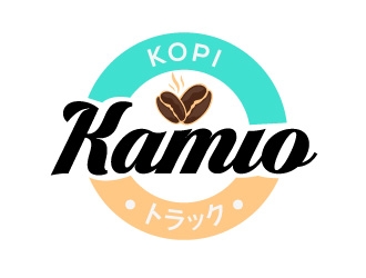 Kopi Kamio logo design by harrysvellas