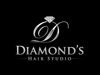Diamonds Hair Studio logo design by J0s3Ph