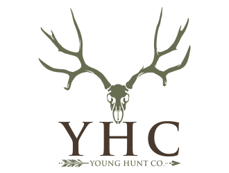 YOUNG HUNT CO. logo design by andriandesain