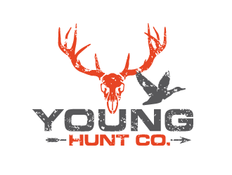 YOUNG HUNT CO. logo design by bluespix