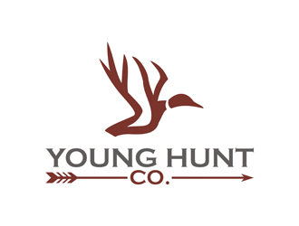 YOUNG HUNT CO. logo design by logolady