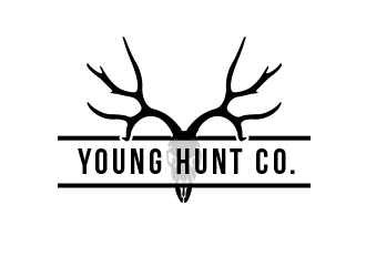 YOUNG HUNT CO. logo design by BeDesign