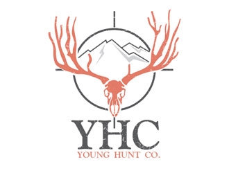 YOUNG HUNT CO. logo design by frontrunner
